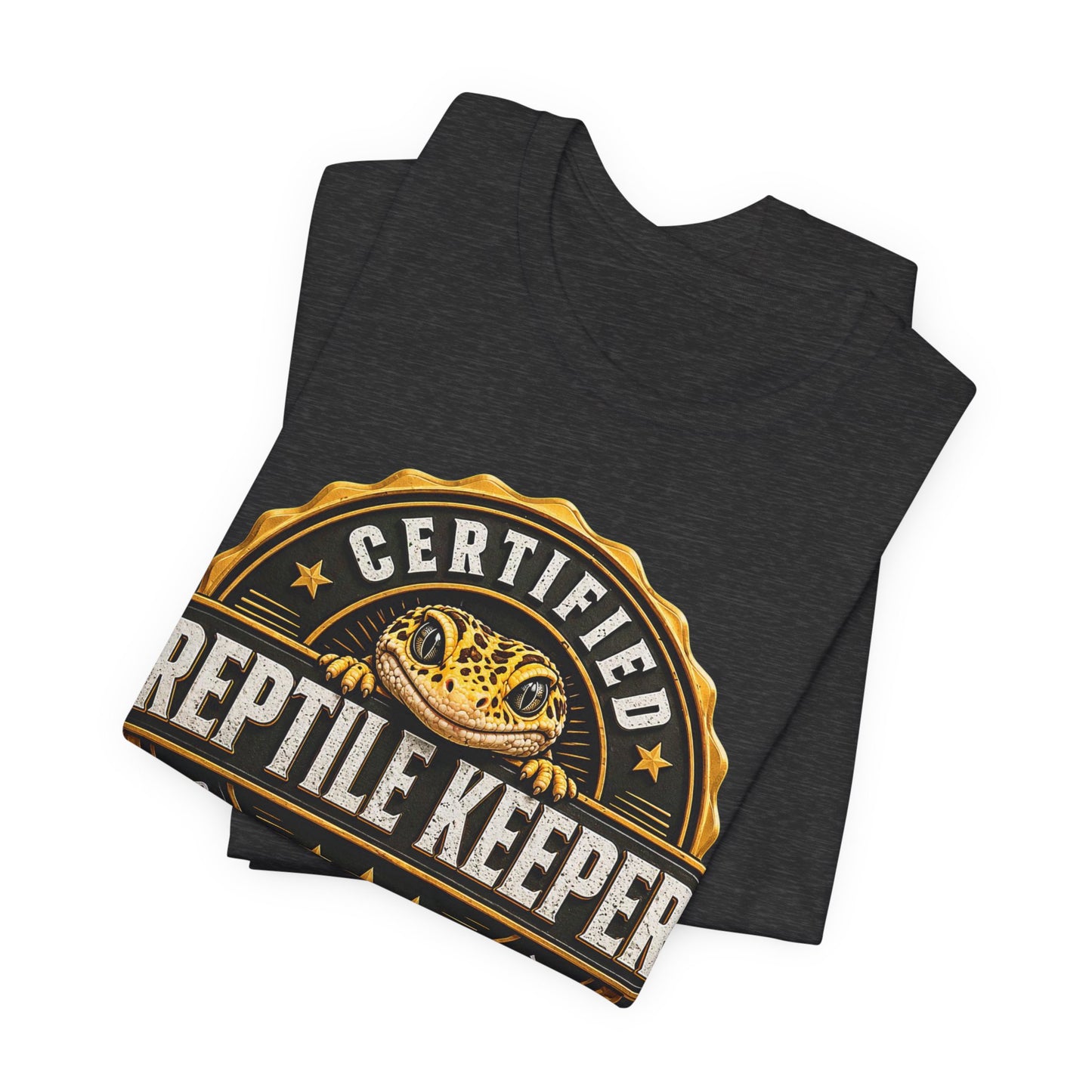 Certified Reptile Keeper – Premium Leopard Gecko Shirt