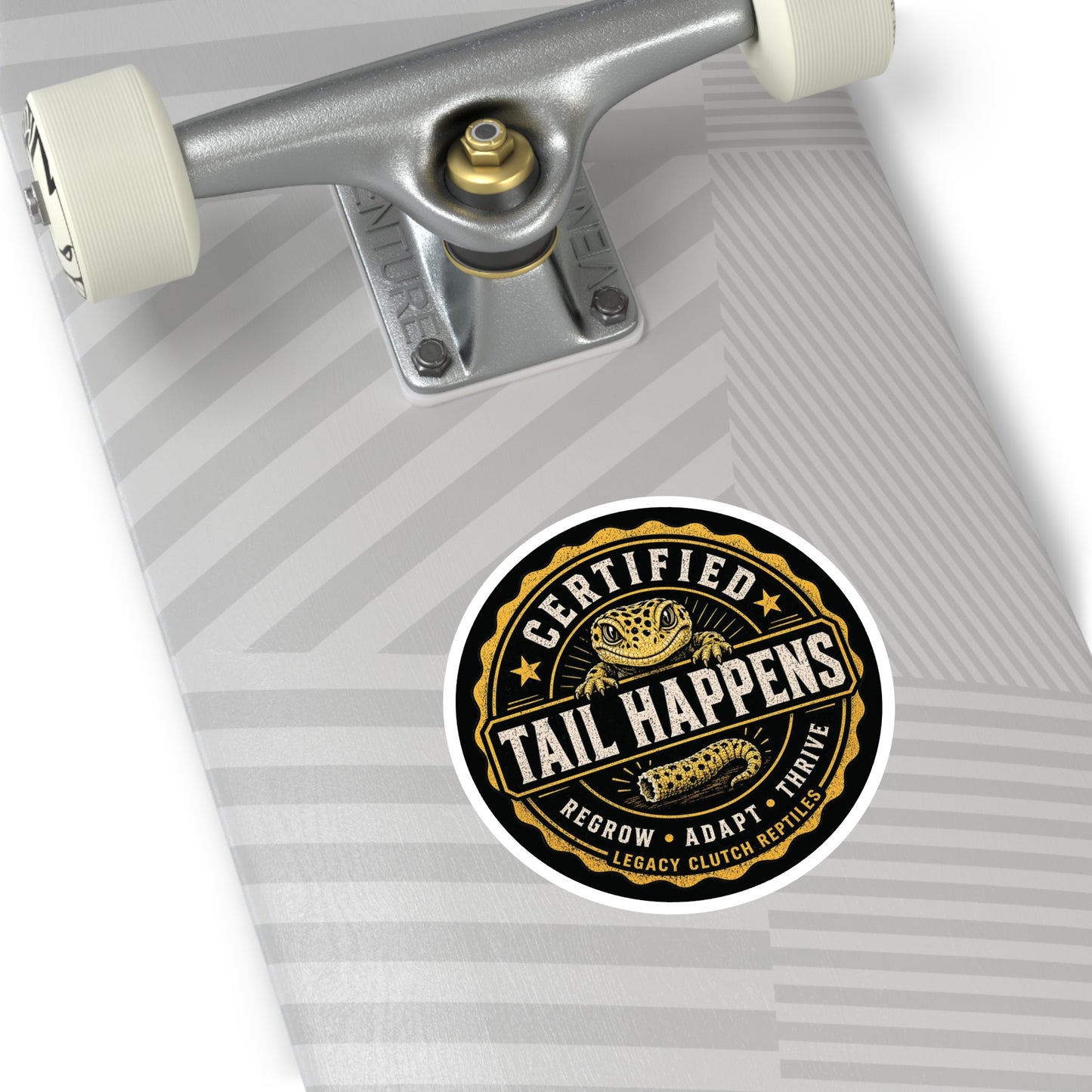 Legacy Clutch Reptiles – Tail Happens Sticker
