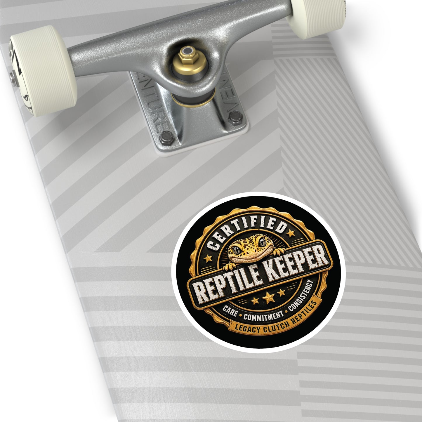 Legacy Clutch Reptiles – Certified Reptile Keeper Sticker