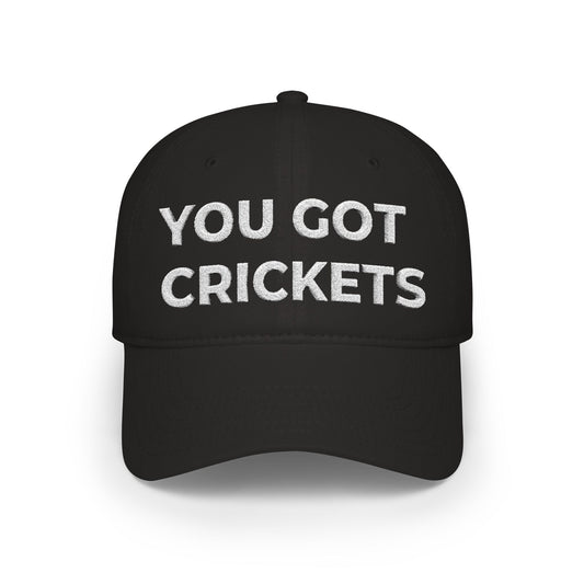 You Got Crickets Baseball Hat - Leopard Gecko Reptile Hat - Legacy Clutch Reptiles