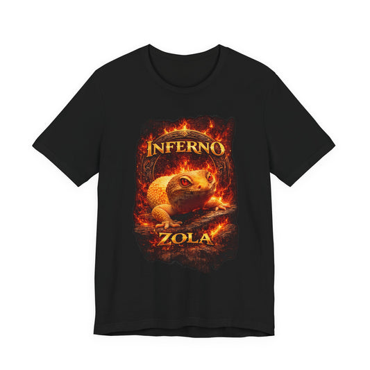 Inferno Line - Zola Premium Black Edition Tee - Bell Albino