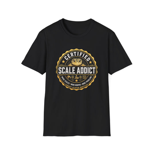 Certified Scale Addict – Premium Leopard Gecko Shirt