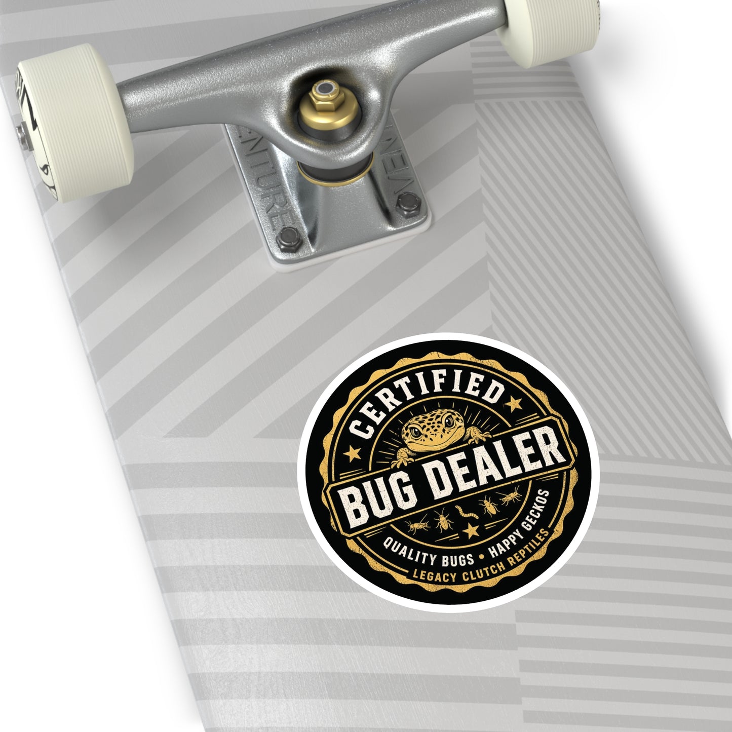 Legacy Clutch Reptiles – Certified Bug Dealer Sticker