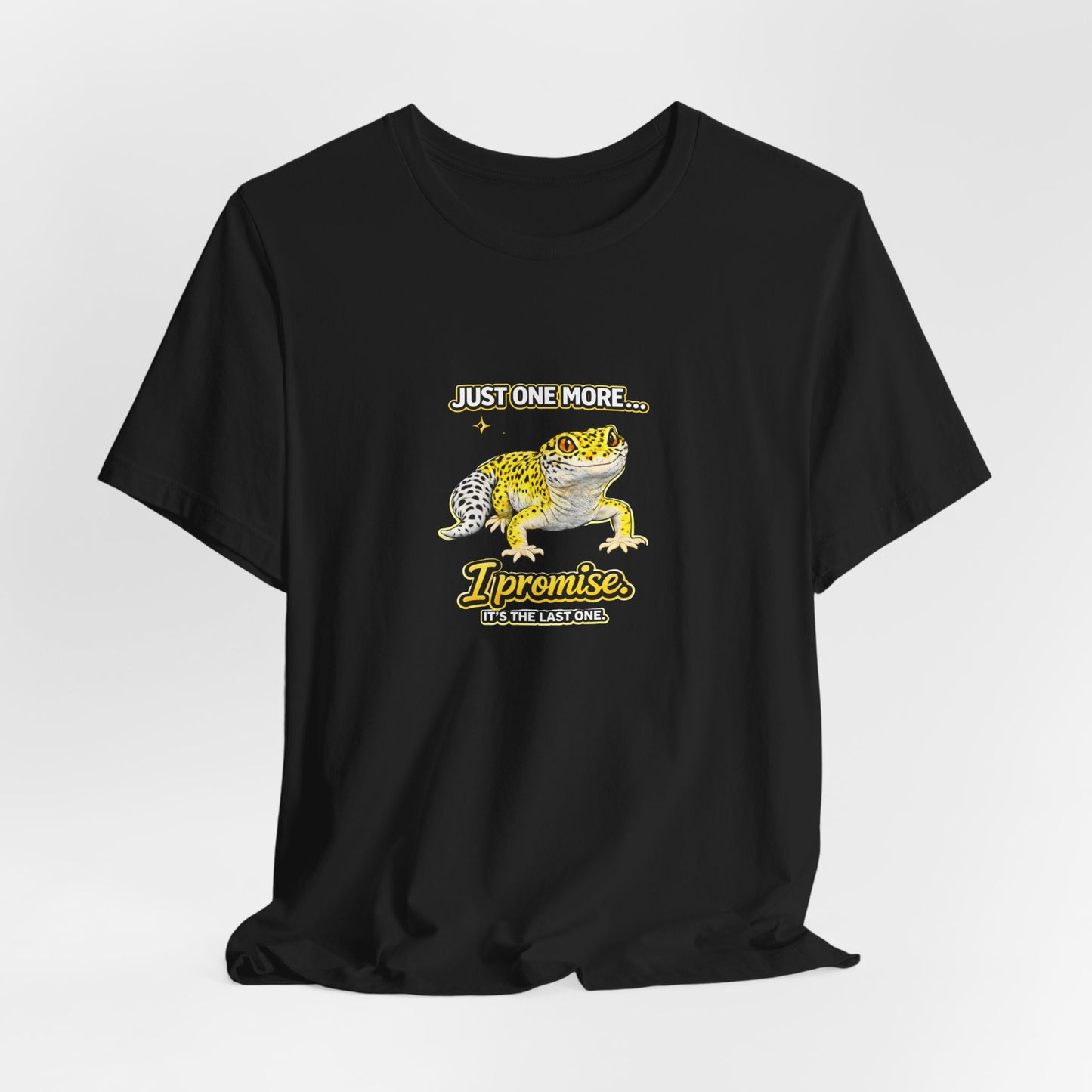 Just One More Leopard Gecko Shirt – Funny Reptile Keeper T-Shirt