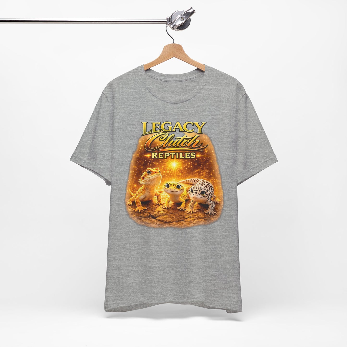 Legacy Clutch Reptiles – Signature Trio Tee (Light Edition)