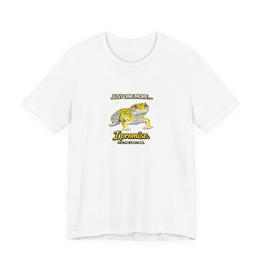 Just One More Leopard Gecko Shirt – Funny Reptile Keeper T-Shirt