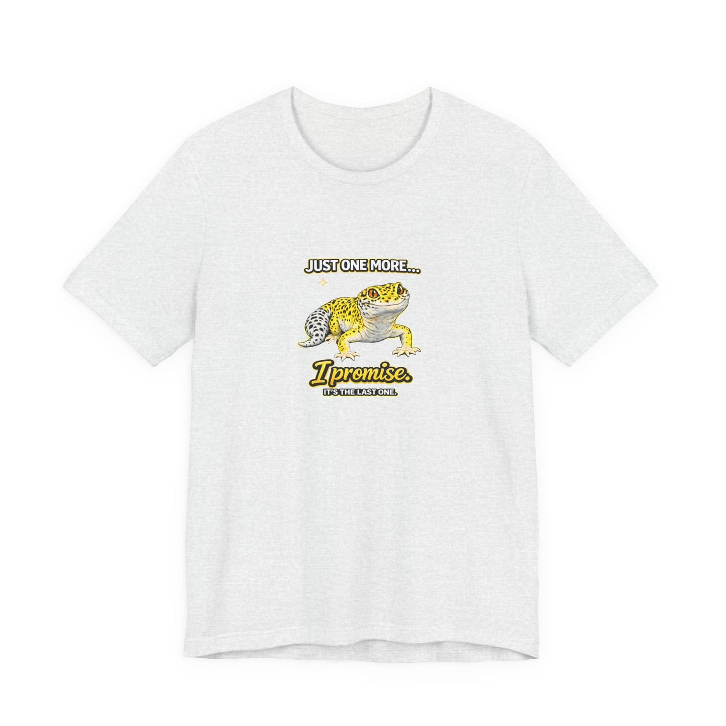 Just One More Leopard Gecko Shirt – Funny Reptile Keeper T-Shirt