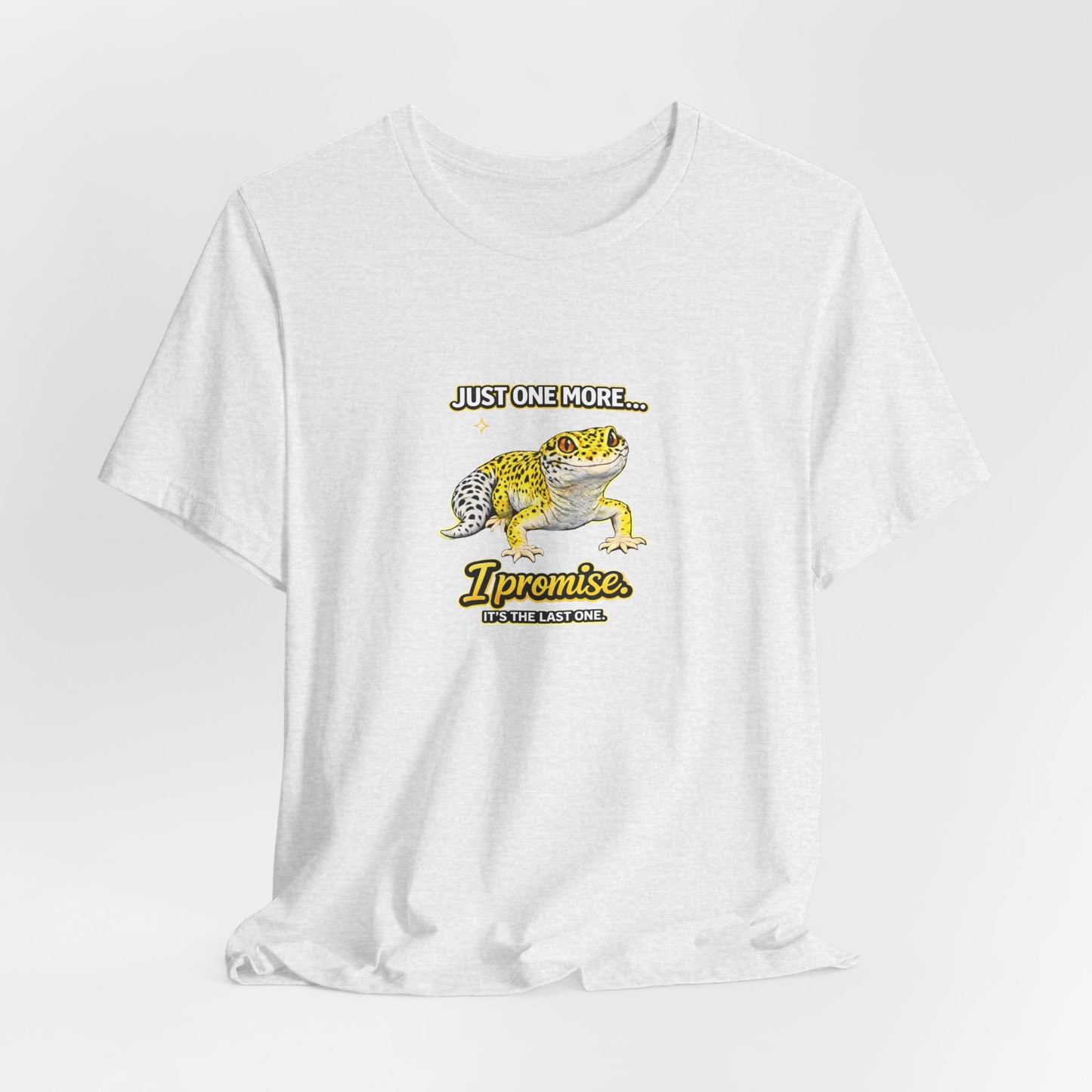 Just One More Leopard Gecko Shirt – Funny Reptile Keeper T-Shirt