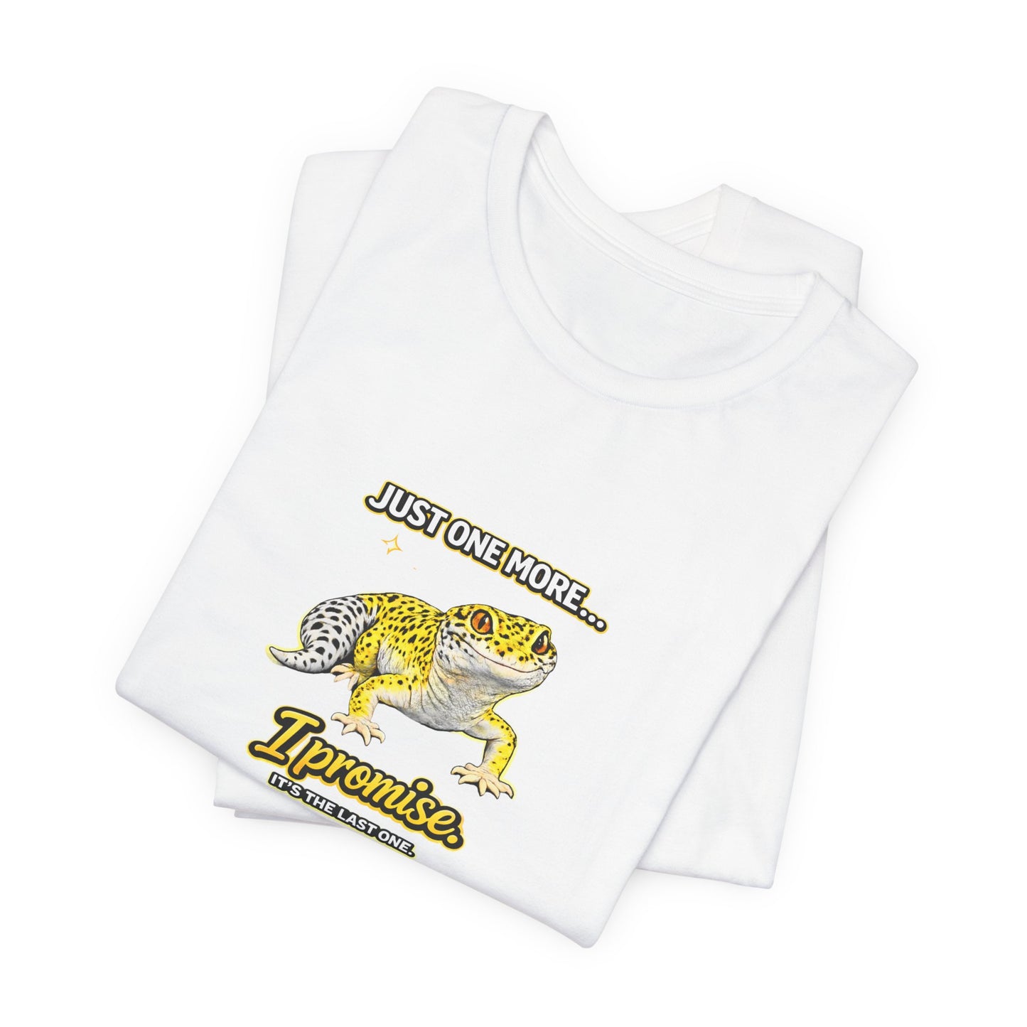 Just One More Leopard Gecko Shirt – Funny Reptile Keeper T-Shirt