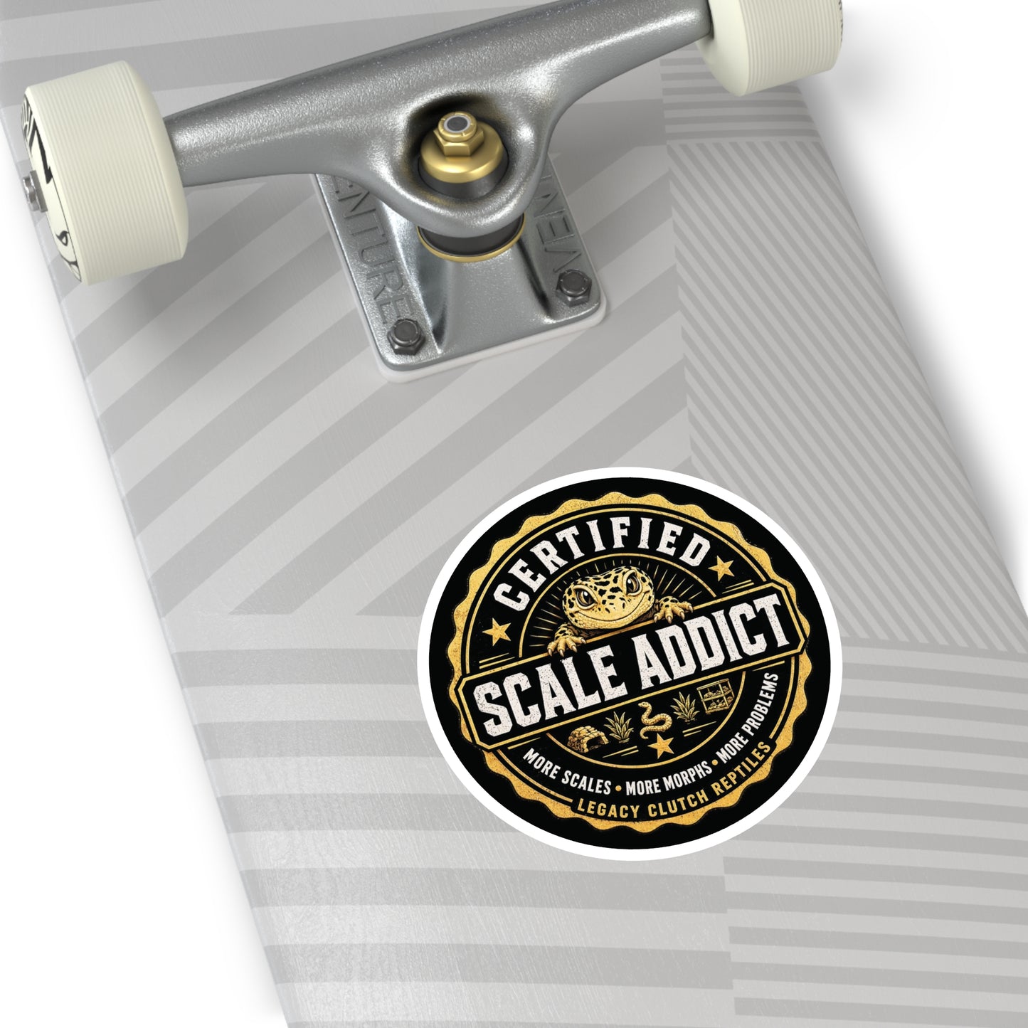 Legacy Clutch Reptiles – Scale Addict Sticker