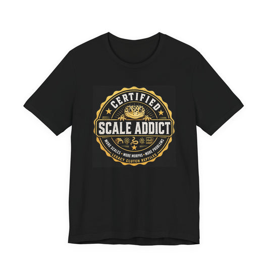 Certified Scale Addict – Premium Leopard Gecko Shirt