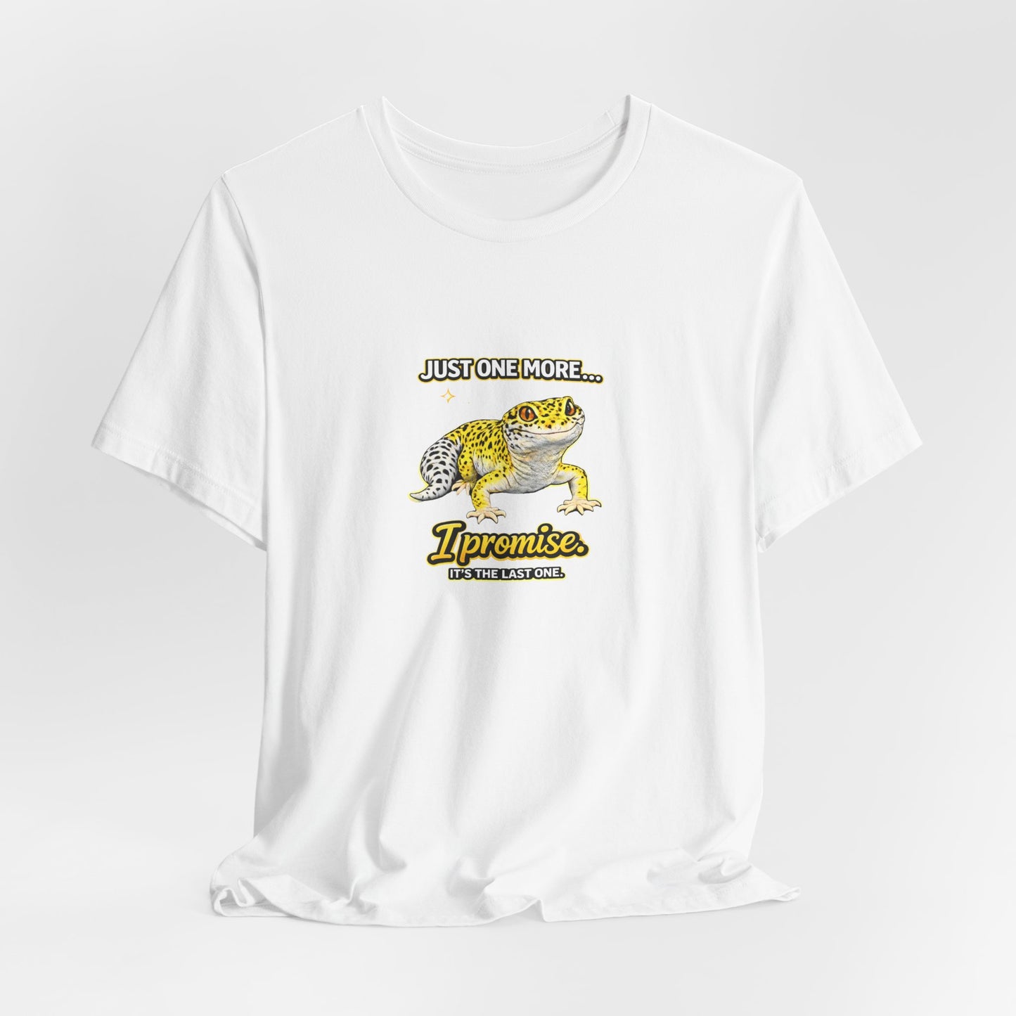 Just One More Leopard Gecko Shirt – Funny Reptile Keeper T-Shirt