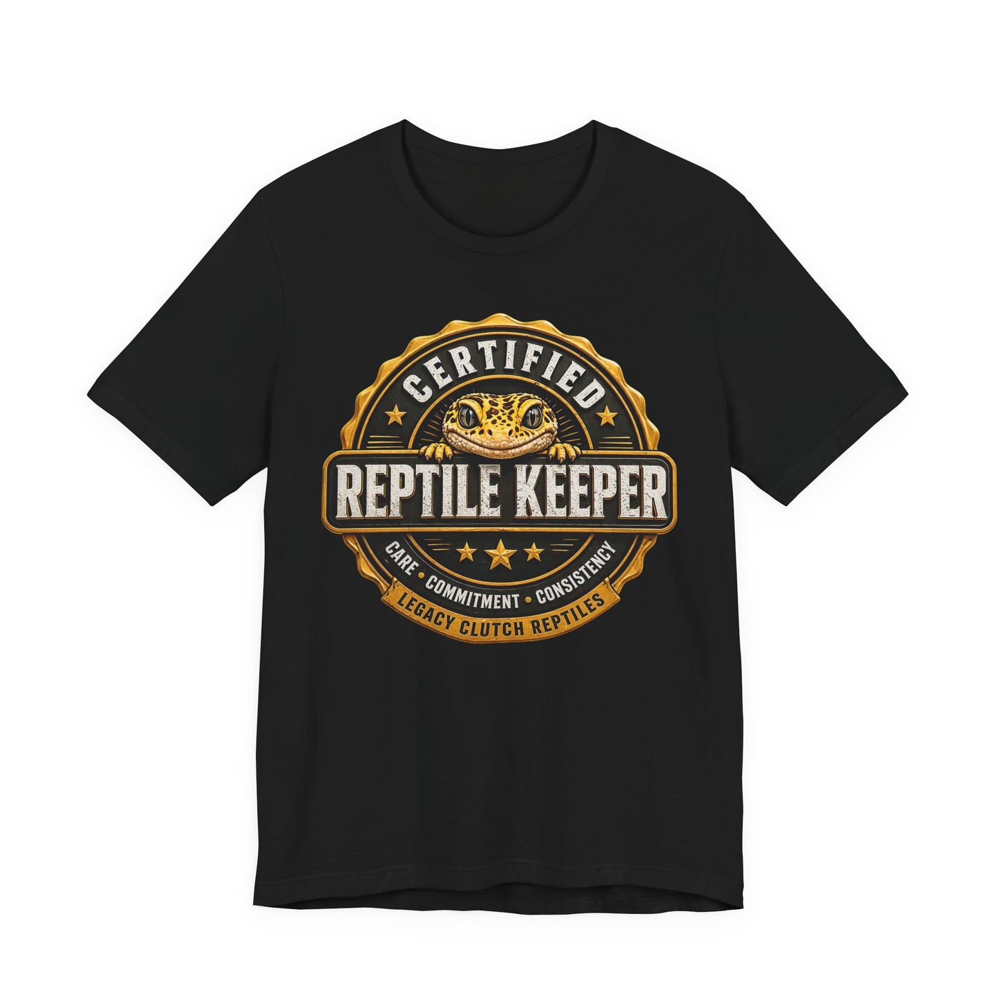 Certified Reptile Keeper – Premium Leopard Gecko Shirt