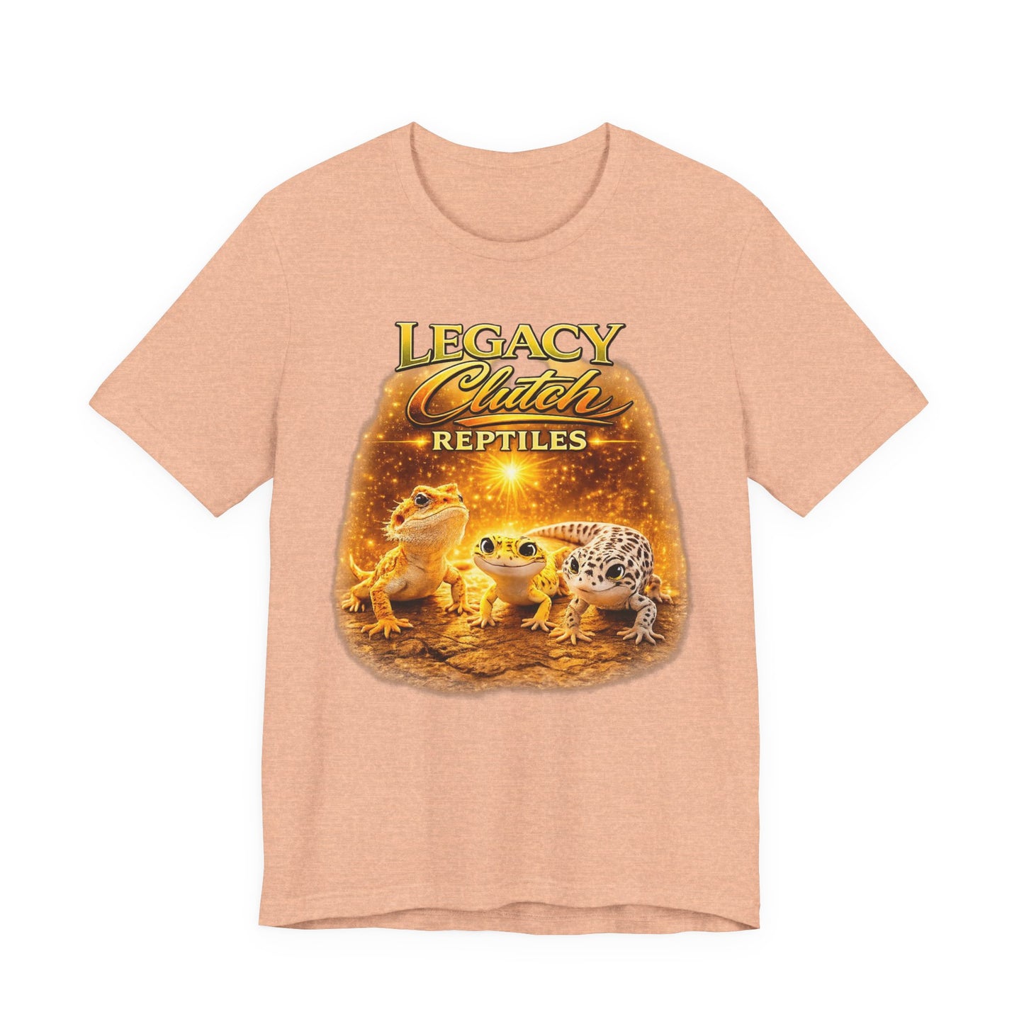 Legacy Clutch Reptiles – Signature Trio Tee (Light Edition)