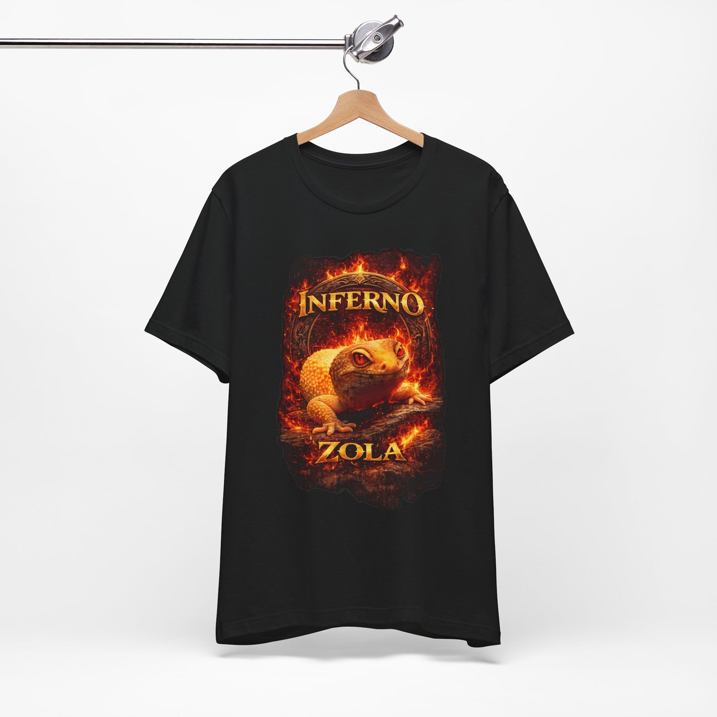 Inferno Line - Zola Premium Black Edition Tee - Bell Albino