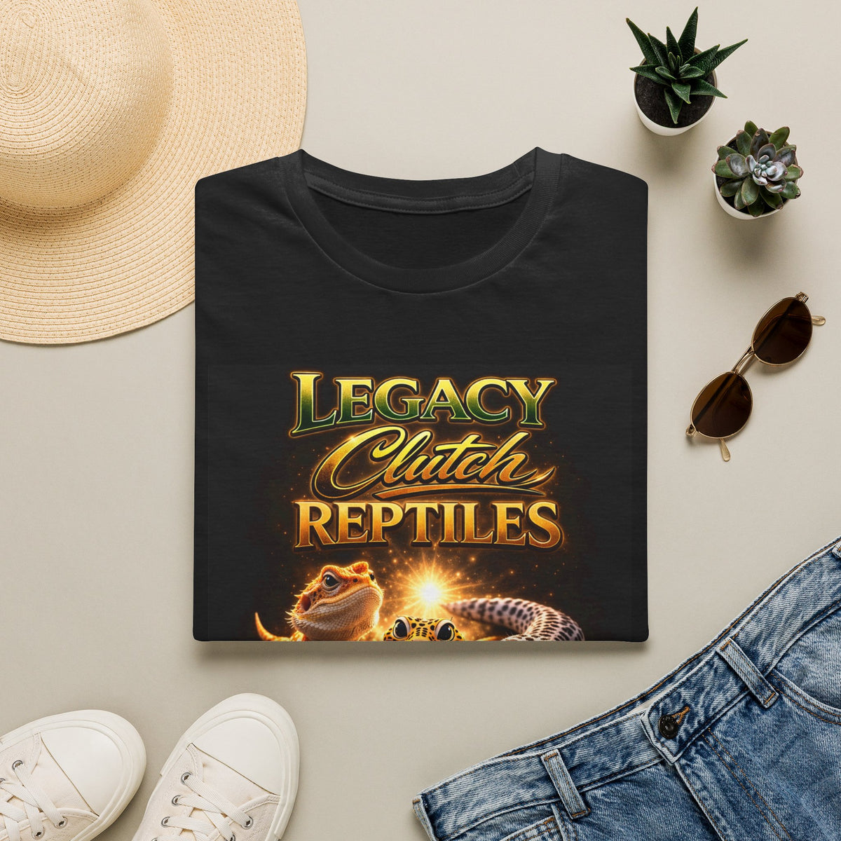Legacy Clutch Reptiles Shirt – Premium Leopard Gecko Reptile Keeper Tee