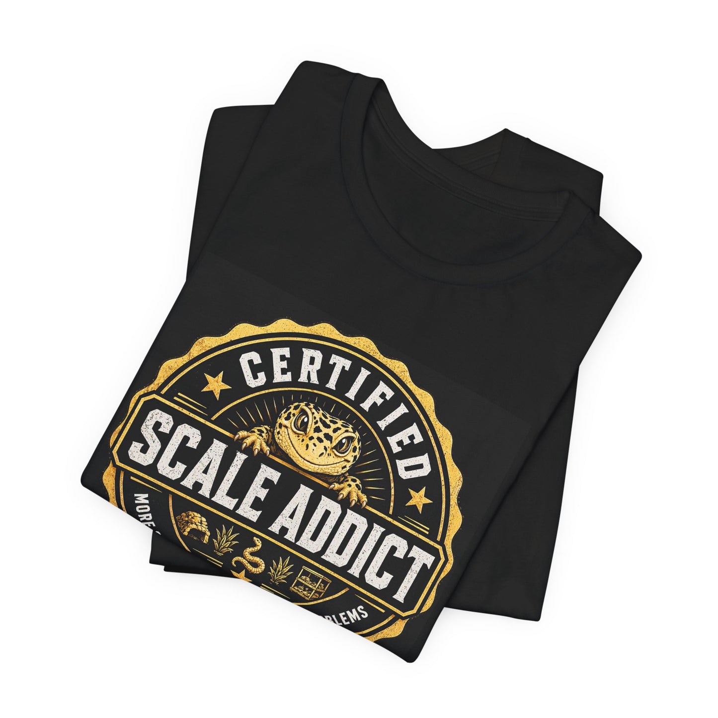 Certified Scale Addict – Premium Leopard Gecko Shirt