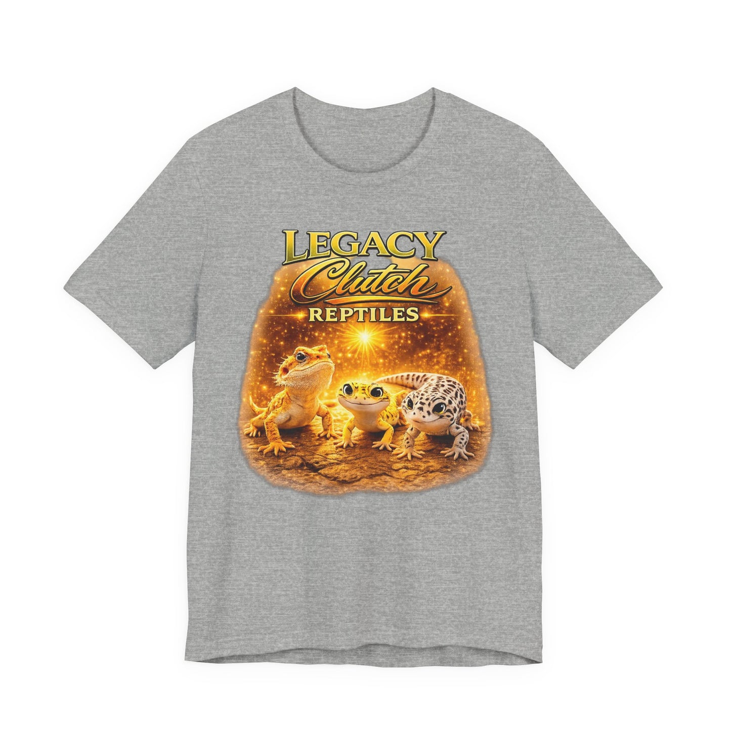 Legacy Clutch Reptiles – Signature Trio Tee (Light Edition)