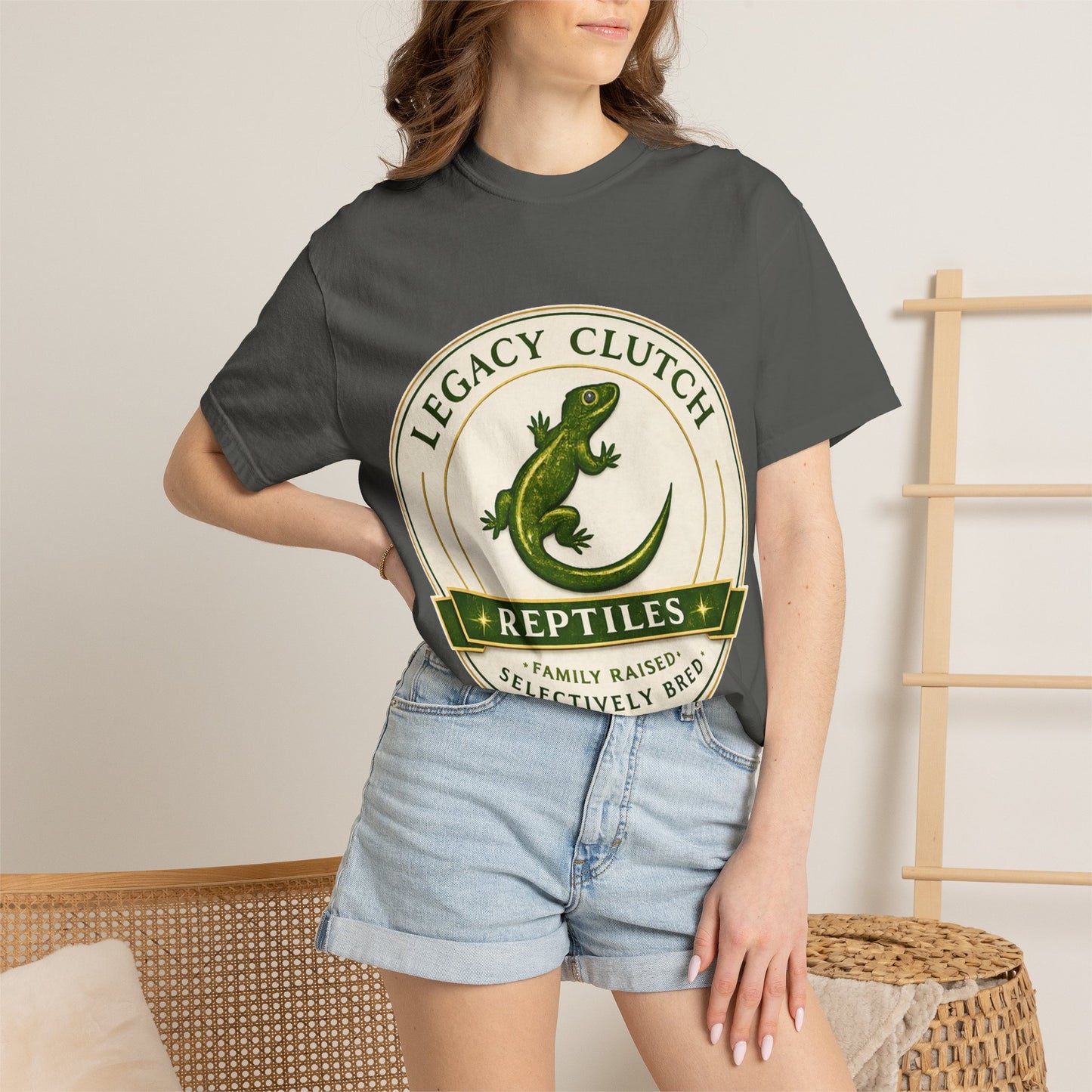 Legacy Clutch Reptiles Logo Tee
