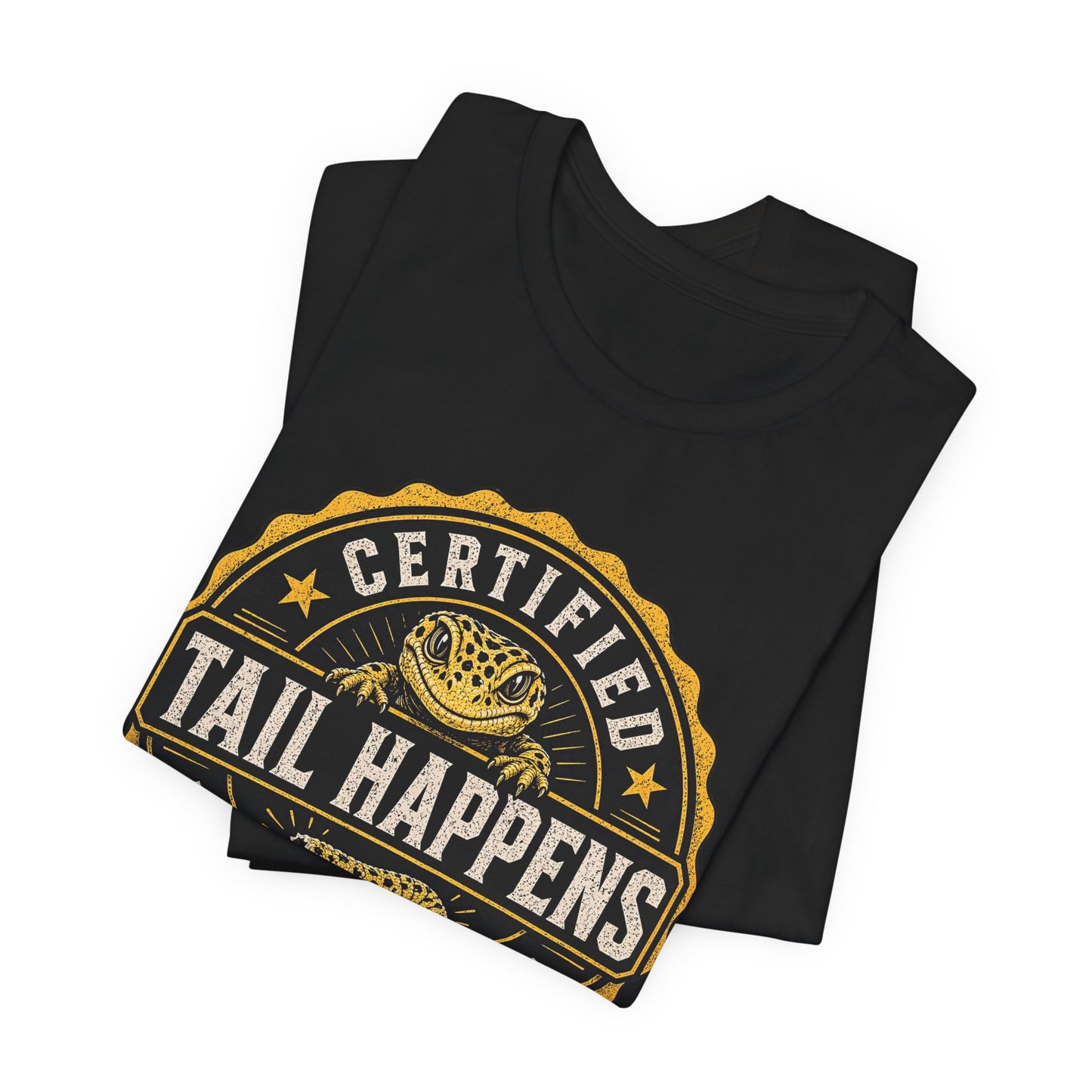 Certified Tail Happens – Leopard Gecko Shirt (Regrow. Adapt. Thrive.)