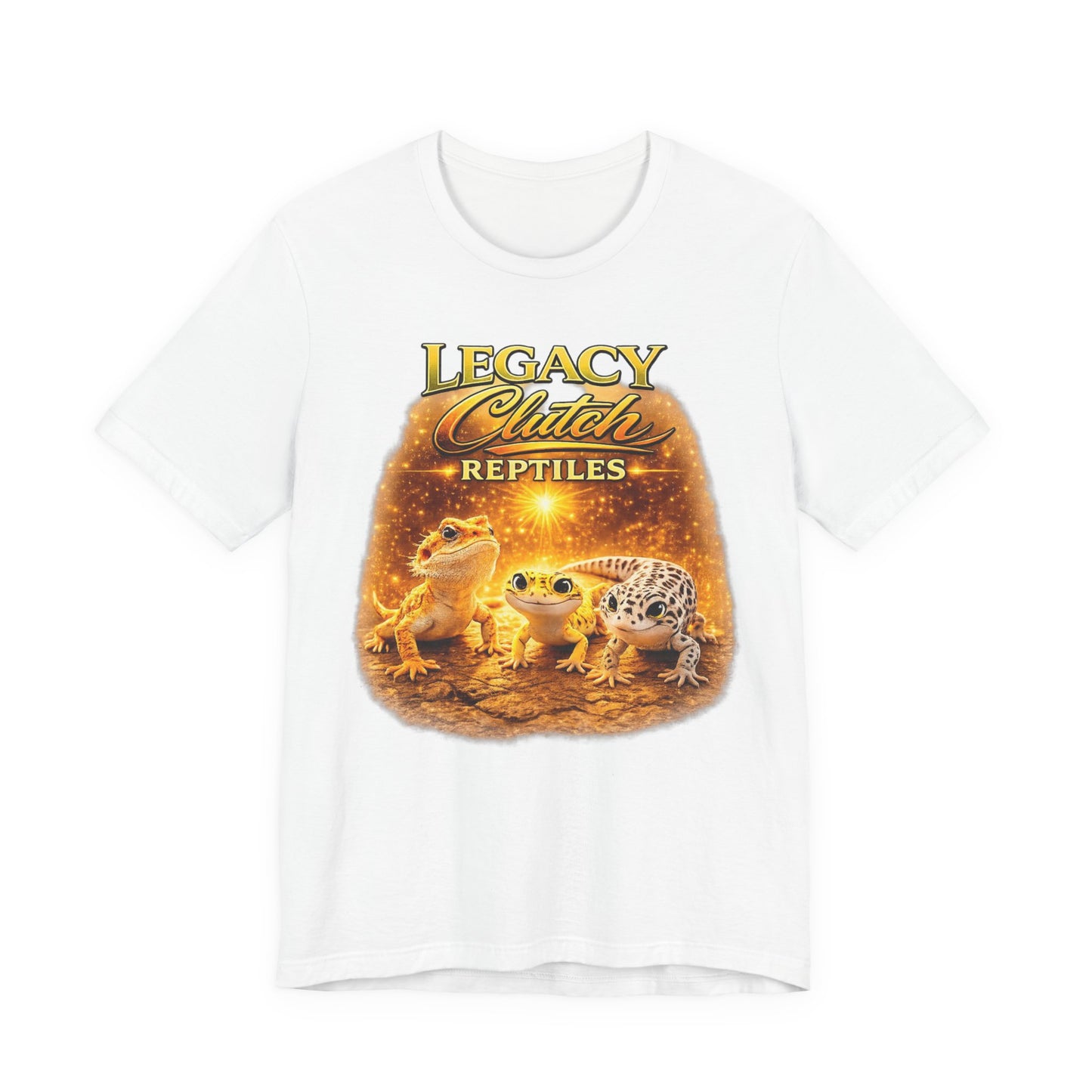 Legacy Clutch Reptiles – Signature Trio Tee (Light Edition)