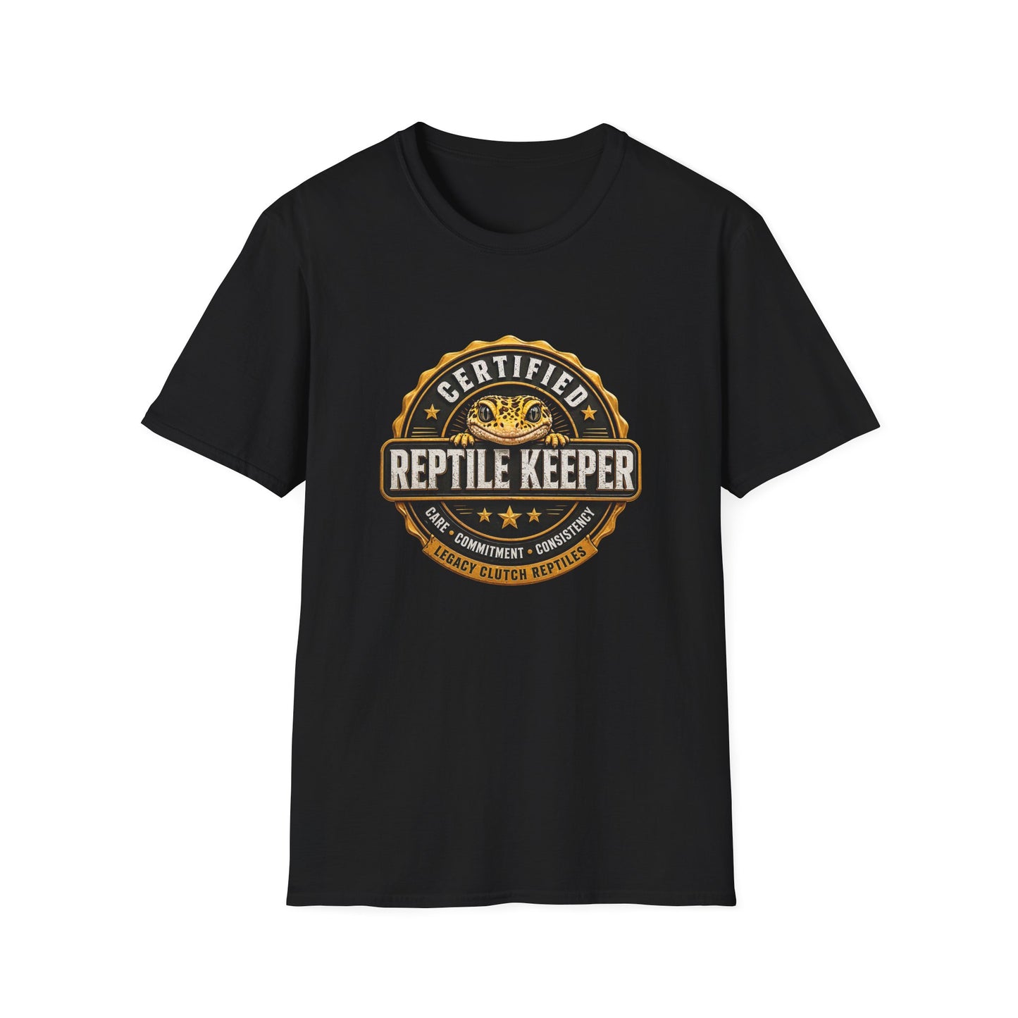 Certified Reptile Keeper – Premium Leopard Gecko Shirt