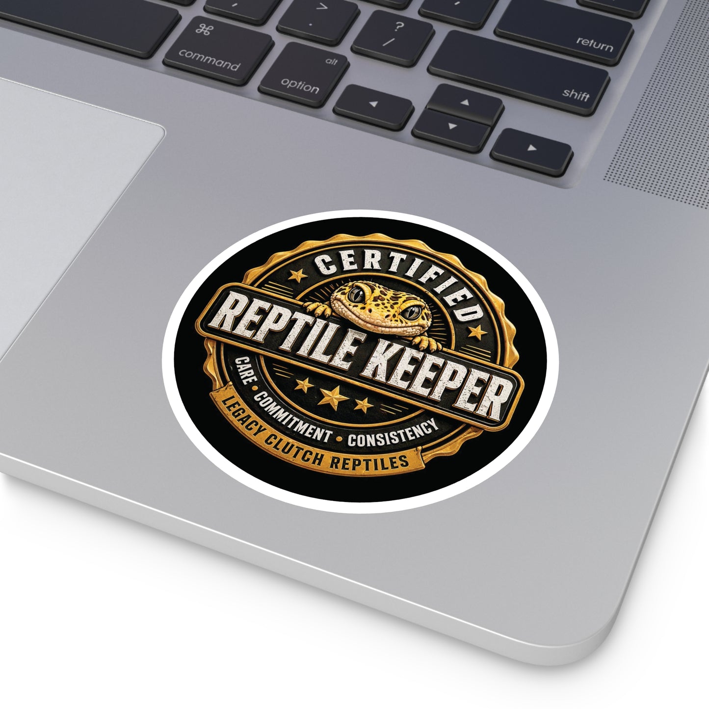 Legacy Clutch Reptiles – Certified Reptile Keeper Sticker