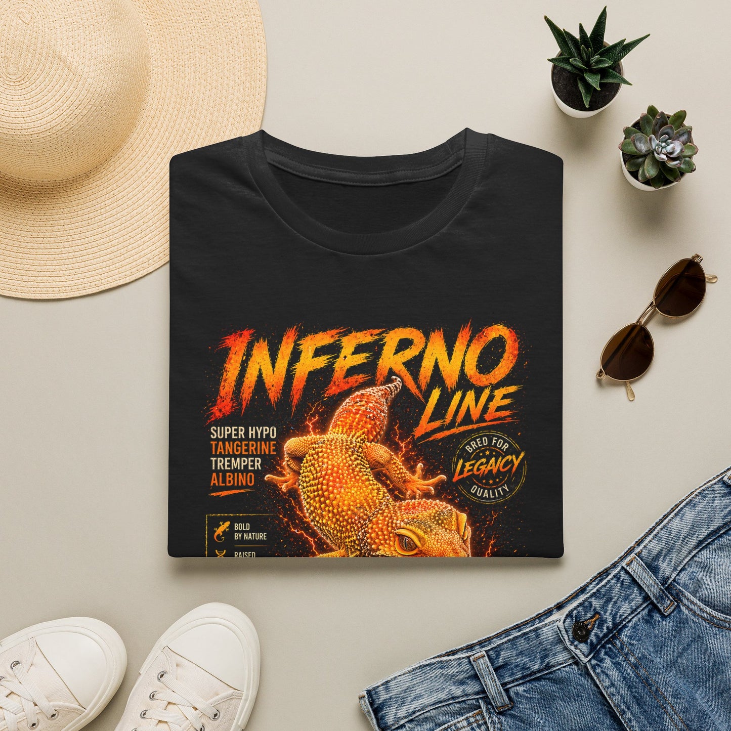 Inferno Line - Gecko Tee