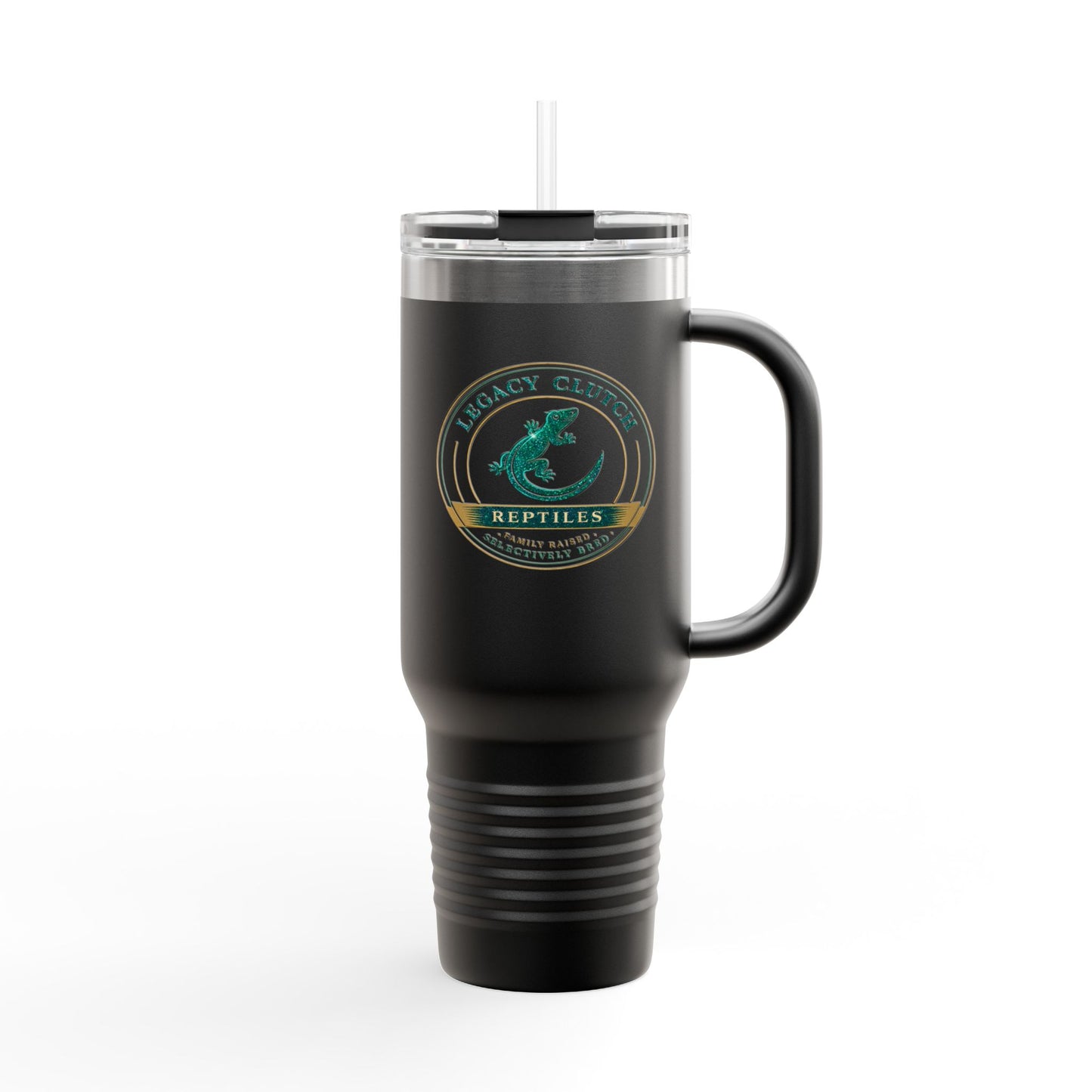 Legacy Clutch Reptiles 40oz Travel Mug – Reptile Lover Insulated Tumbler