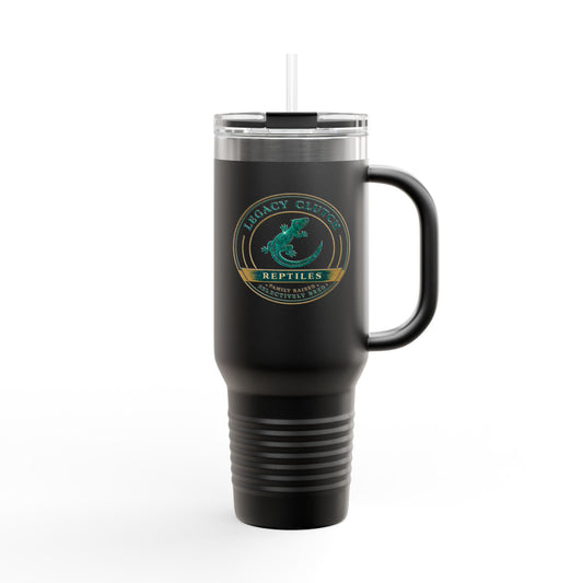 Legacy Clutch Reptiles 40oz Travel Mug – Reptile Lover Insulated Tumbler