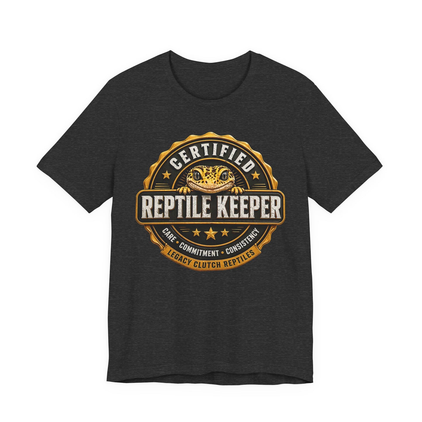 Certified Reptile Keeper – Premium Leopard Gecko Shirt