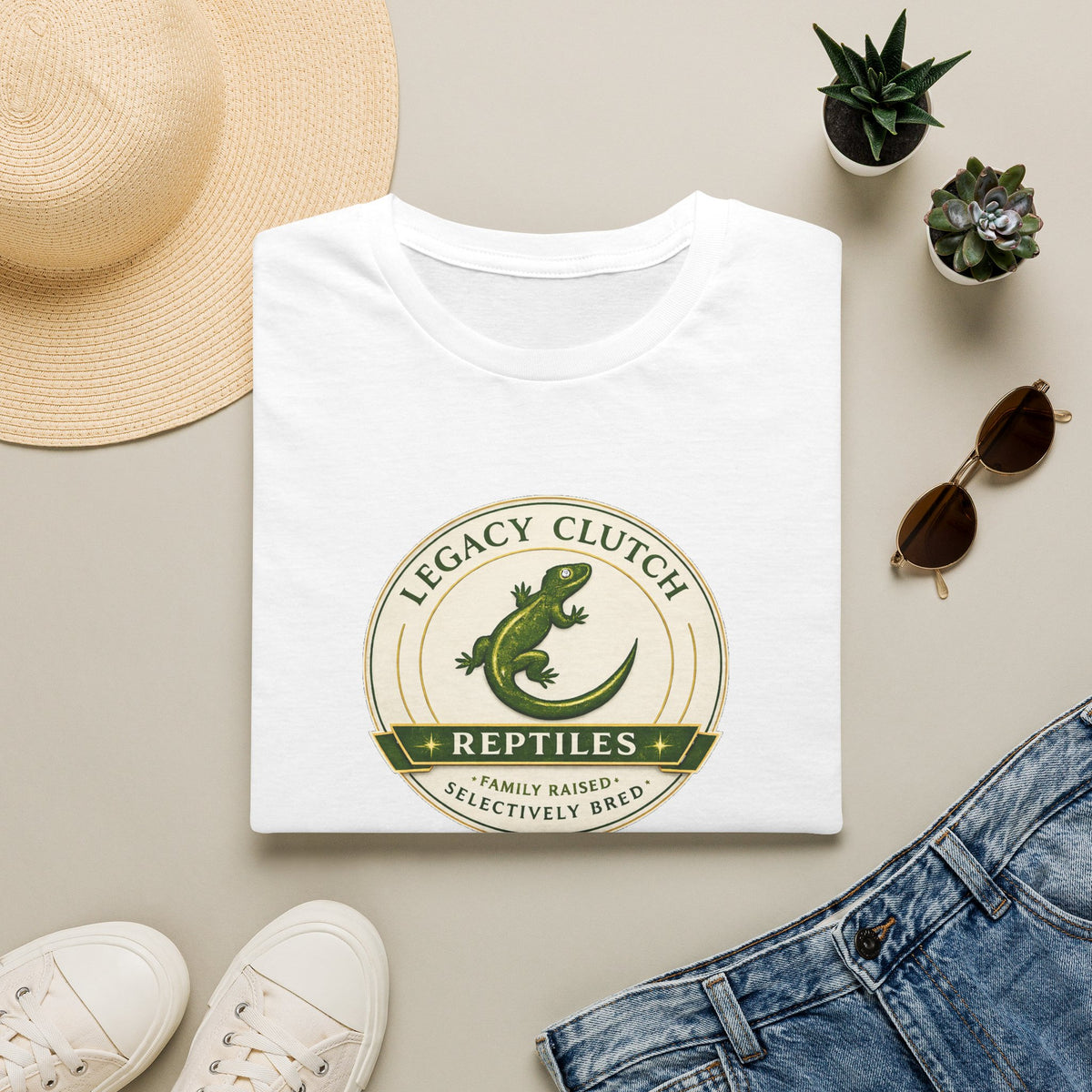 Legacy Clutch Reptiles Logo Tee