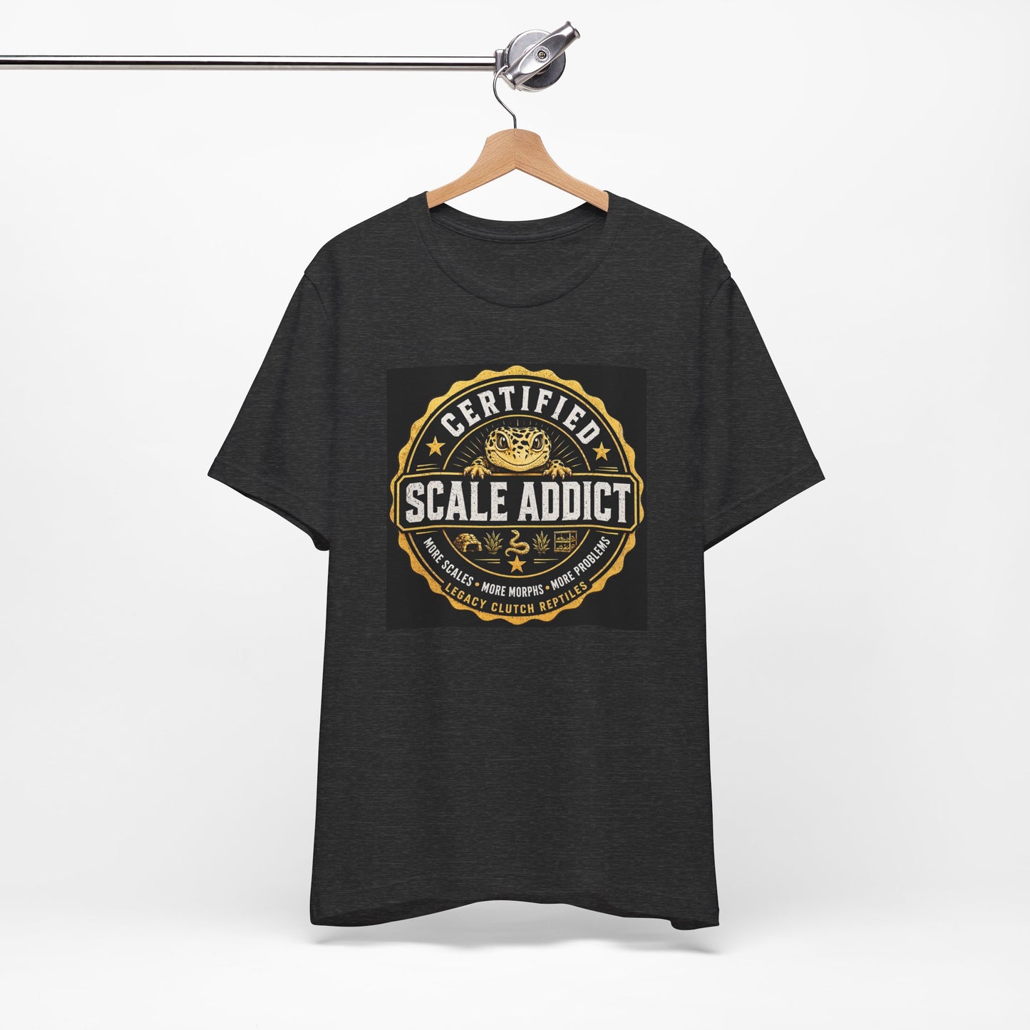 Certified Scale Addict – Premium Leopard Gecko Shirt