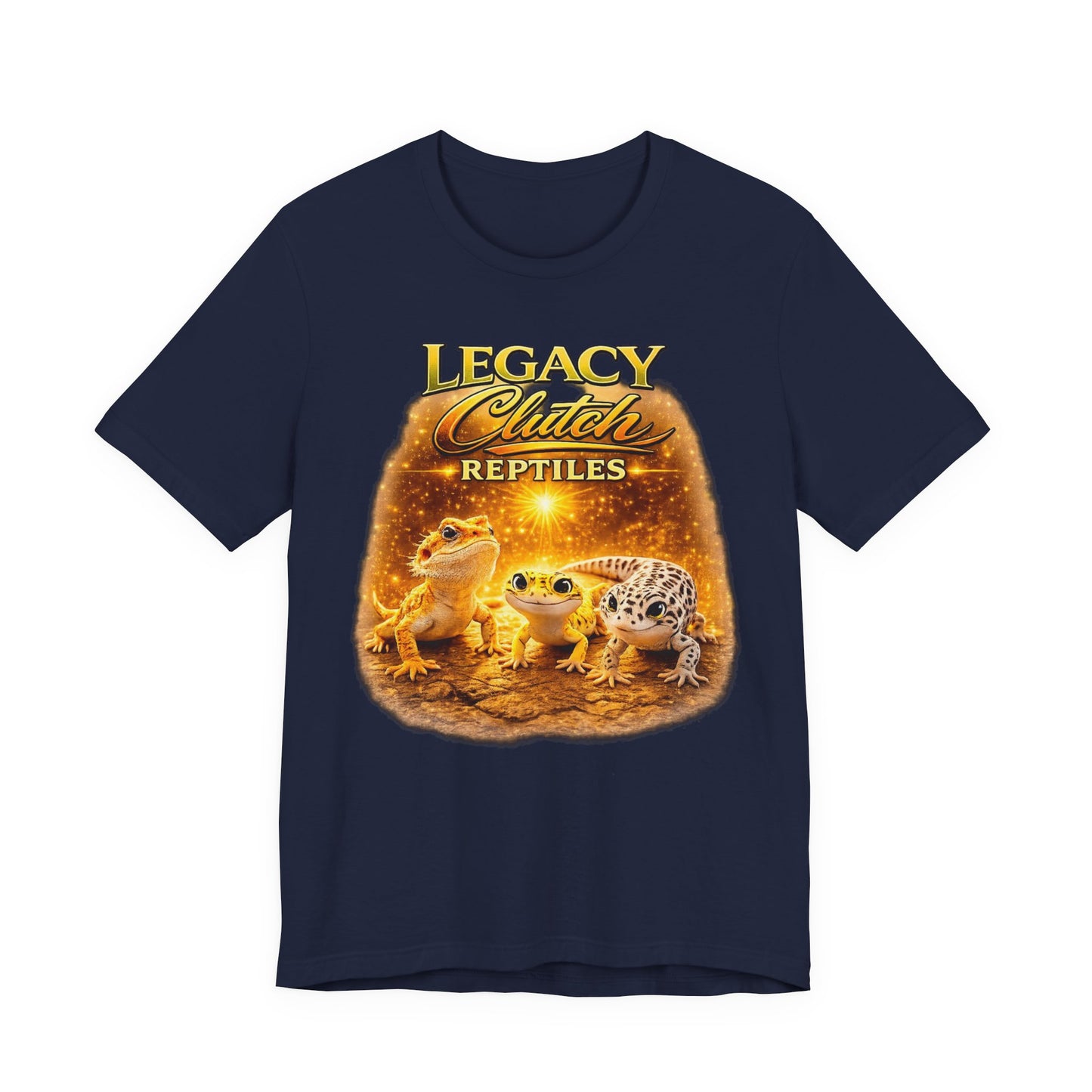 Legacy Clutch Reptiles – Signature Trio Tee (Light Edition)