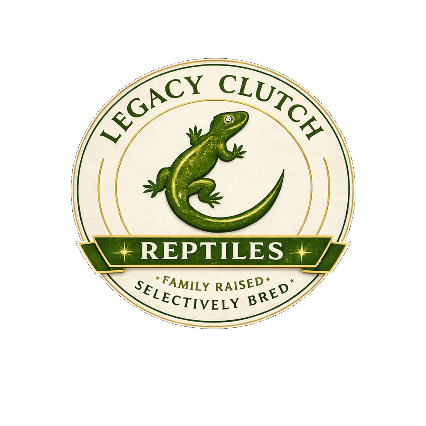 Legacy Clutch Reptiles Logo Sticker